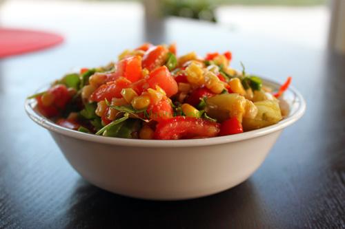 Flaming Corn Salsa